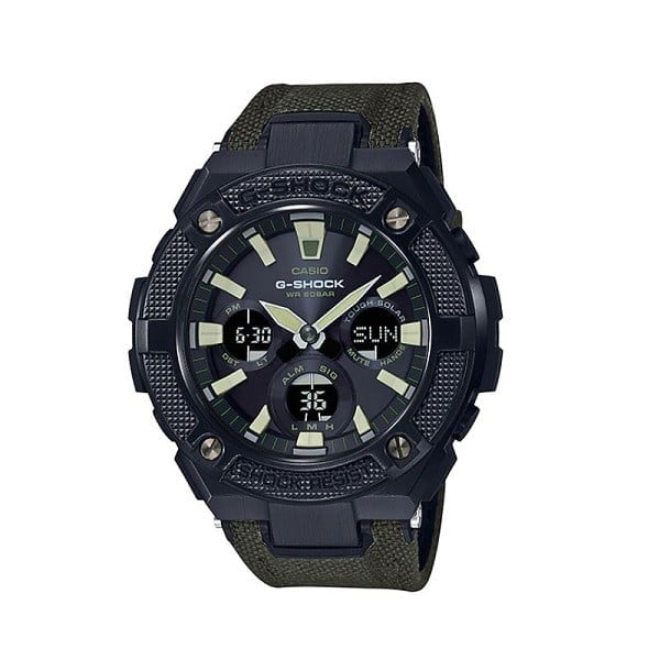 Casio G-Shock G-Steel Leather Band Analog-Digital Watch for Men | Bella ...